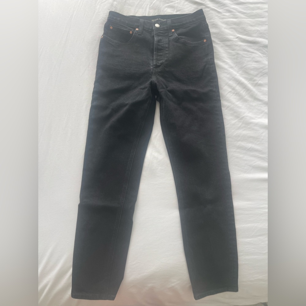 Denim Forum Arlo High Rise Straight 28L size 27 - WORN ONCE